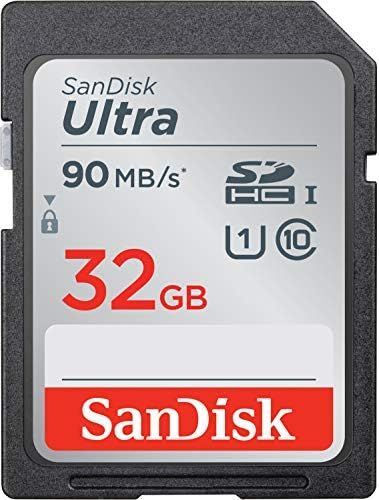 SanDisk 32GB Ultra SDHC UHS-I Memory Card - 90MB/s, C10, U1, Full HD, SD Card - SDSDUNR-032G-GN6I... | Amazon (US)