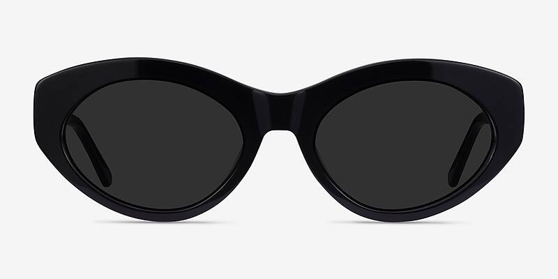 Fabulous - Cat Eye Black Frame Sunglasses For Women | Eyebuydirect | EyeBuyDirect.com