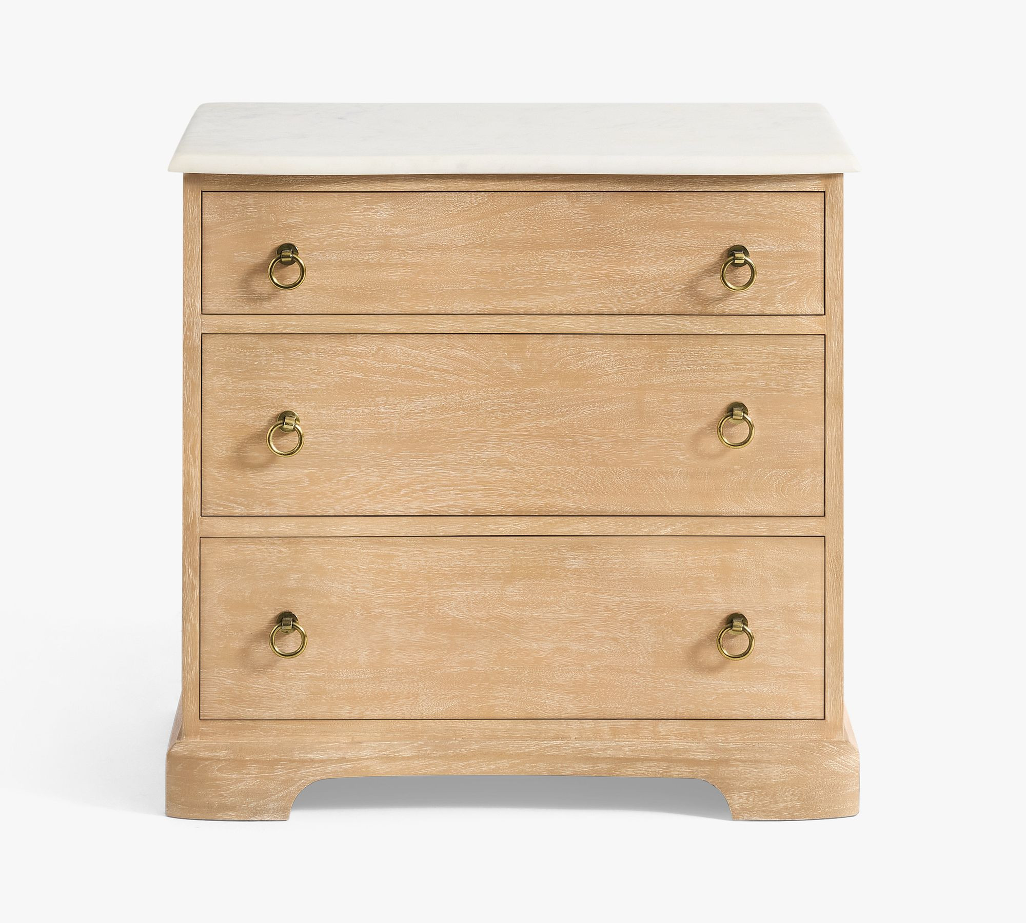 Scarlett Marble Nightstand (28") | Pottery Barn (US)