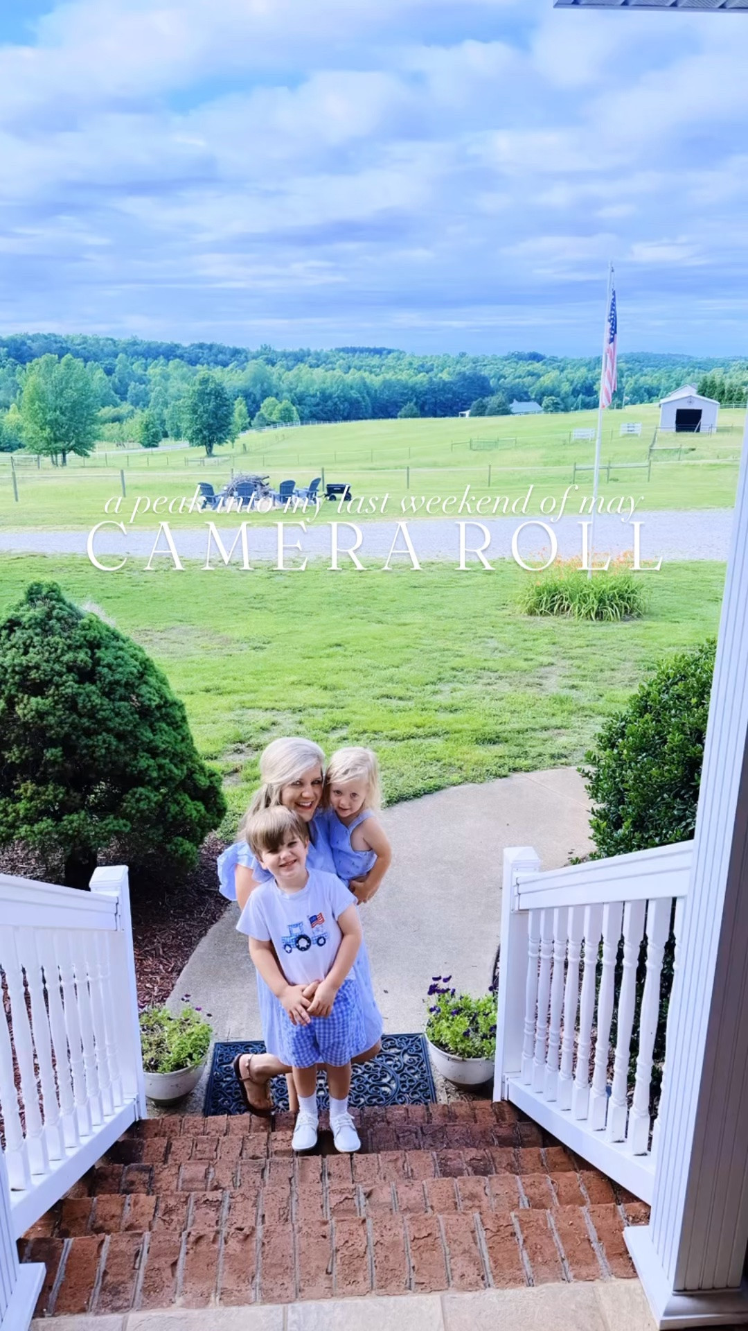 The very best last weekend and day of  m a y  around here 🫶🏽🪴🇺🇸🌮🥒🌞💒🐓🪻🧺 #weekendcameraroll #firstsummeronthefarm 

And just like that… it’s officially  s u m m e r  n i g h t s  s e a s o n  around here ☀️🐴🐓🌾 Oh the cuteness of a baby in boots chasing his “chicks chicks” hehe!! 👶🏼🐓🌾 Andddd more happy harvesting 🫑 from the garden 🪴- look how big my zucchinis 🥒 are y’all (& yes, we ate these with dinner last night 🍽️- so yummy 😋)!! 😍💚#favoritetimeofyear #summernights #homegrownveggies 

The best kind of sunny ☀️ Sunday drive on the way to church 💒 and getting to see the cutie little craft 🎨 Judson made in Sunday school class!! ✨ My kind of first Sunday of sweet summertime!!! 🌞 And we found the yummiest local authentic Mexican spot 🌮 after church and it was SO good y’all 😋 - and the people were so kind!!! 🥰 We will most definitely be coming back!!! ❤️

Another day, another happy garden harvest out here on the farm!! 🪴🥒🤩 And eggs 🥚 from our ladies 🐓 ofcourse!! 🧺 We are literally exploding (!!) with veggies over here y’all!! Also, highly recommend Sunday afternoon garden 🪏 dates with your handsome 😘 hubby while the babies 👶🏼 are napping!! 💤 

PS… How stinking ADORABLE 🥰 are these matching USA 🇺🇸 swim trunks 🩳  we found 🛒 for the boys Friday night while we were in Asheville?! 🛍️ I am OBSESSED y’all!! 🤭😍 Linked then over on my LTKit shop!! 🔗 Andddd lookie who’s baseball ⚾️ pictures 📸 came in the mail 📬🥰 - oh how we love this baseball lovin’🧢 All-American 🇺🇸 cutie pie!! 🏟️