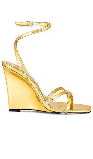 x REVOLVE Jones Sandal in Golden | Revolve Clothing (Global)