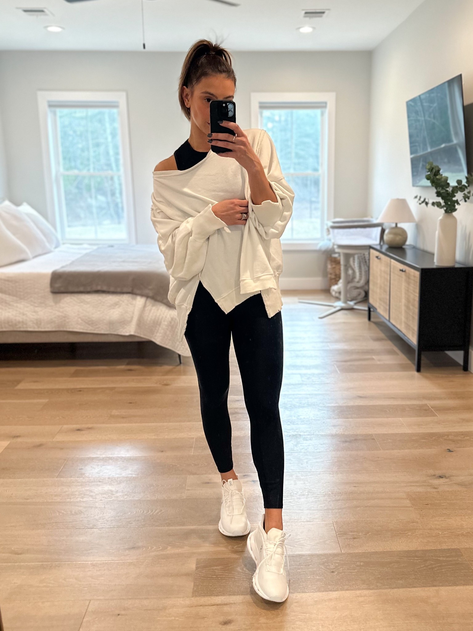 Todays workout fit 🤍 

• Pilates, fitness, athletic wear, athleisure 

#LTKActive