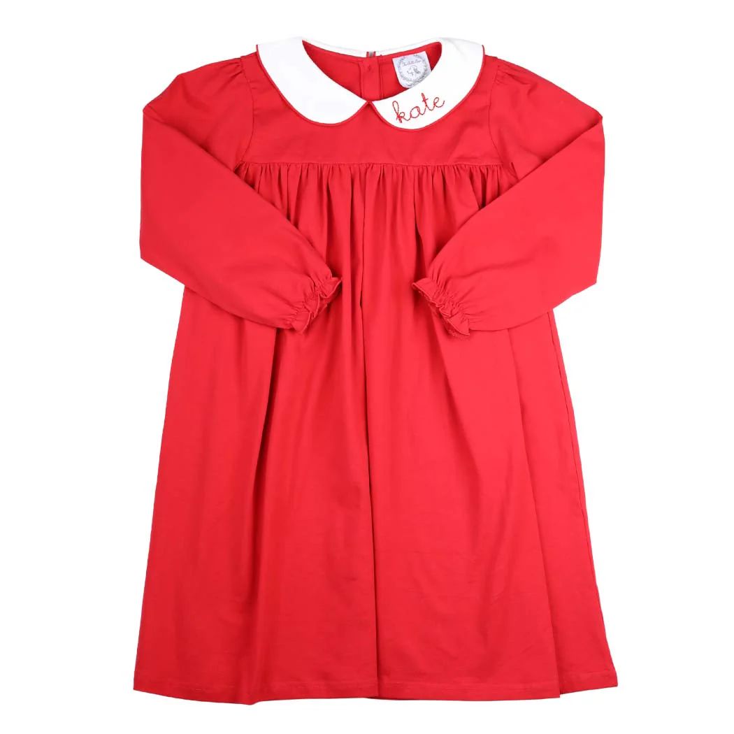 Reese Red Knit Dress | The Bella Bean