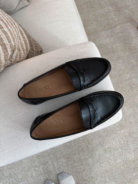 Lauren by Ralph Lauren loafers. These are butter soft and really classic. Sadly the size 5 run too big for me so these went back. But, size a half some down and get these!!!

#LTKSeasonal #LTKshoecrush