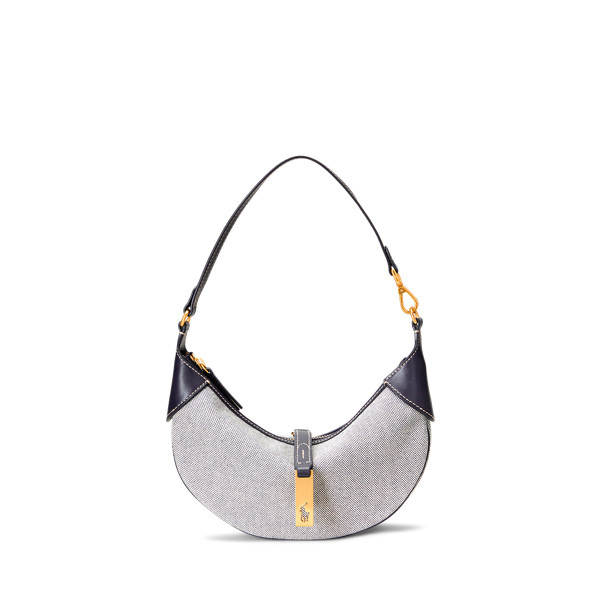 Polo ID Canvas-Leather Mini Shoulder Bag | Ralph Lauren (UK)