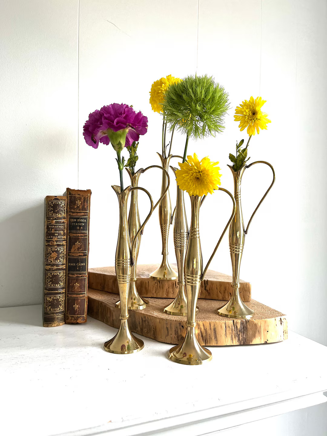 Brass Bud Vase for Dried/artificial Flowers, Sold Individually. PLEASE READ the Entire Descriptio... | Etsy (US)