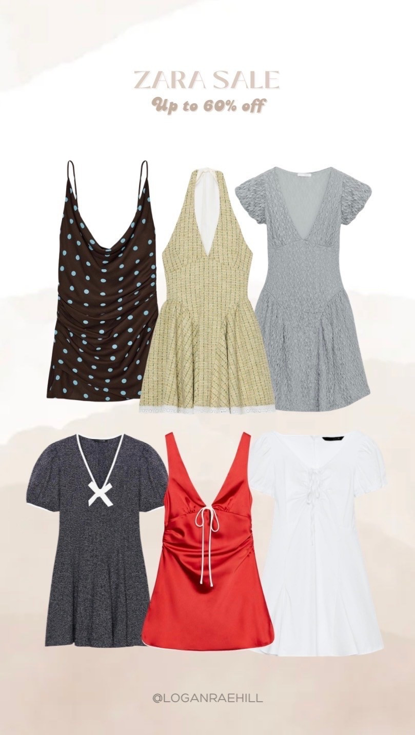 Zara dresses in sale for up to 60% off!

#LTKootd #LTKgrwm