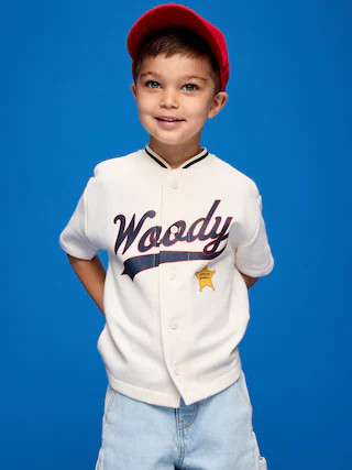 Old Navy x Pixar Toy Story Oversized Baseball Jersey Sweatshirt for Toddler Boys | Old Navy (US)