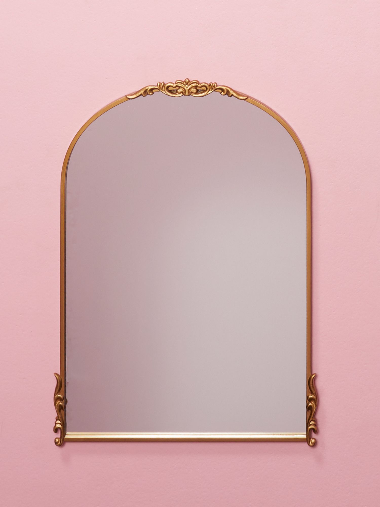 24x32 Round Top Antiqued Vanity Mirror | Living Room | HomeGoods | HomeGoods
