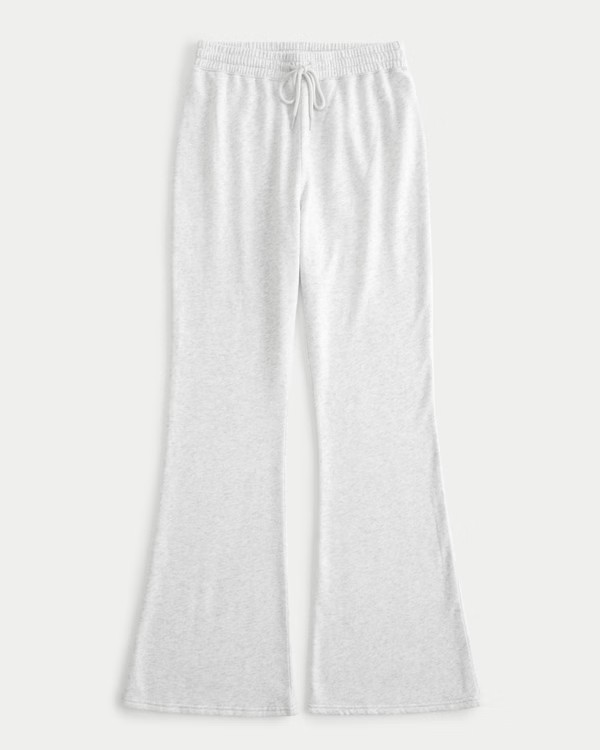 Women's Ultra High-Rise Fleece Flare Pants | Women's Bottoms | HollisterCo.com | Hollister (US)
