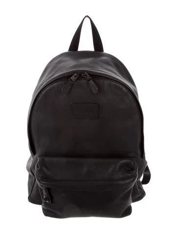 Coach Grained Leather Backpack | The Real Real, Inc.