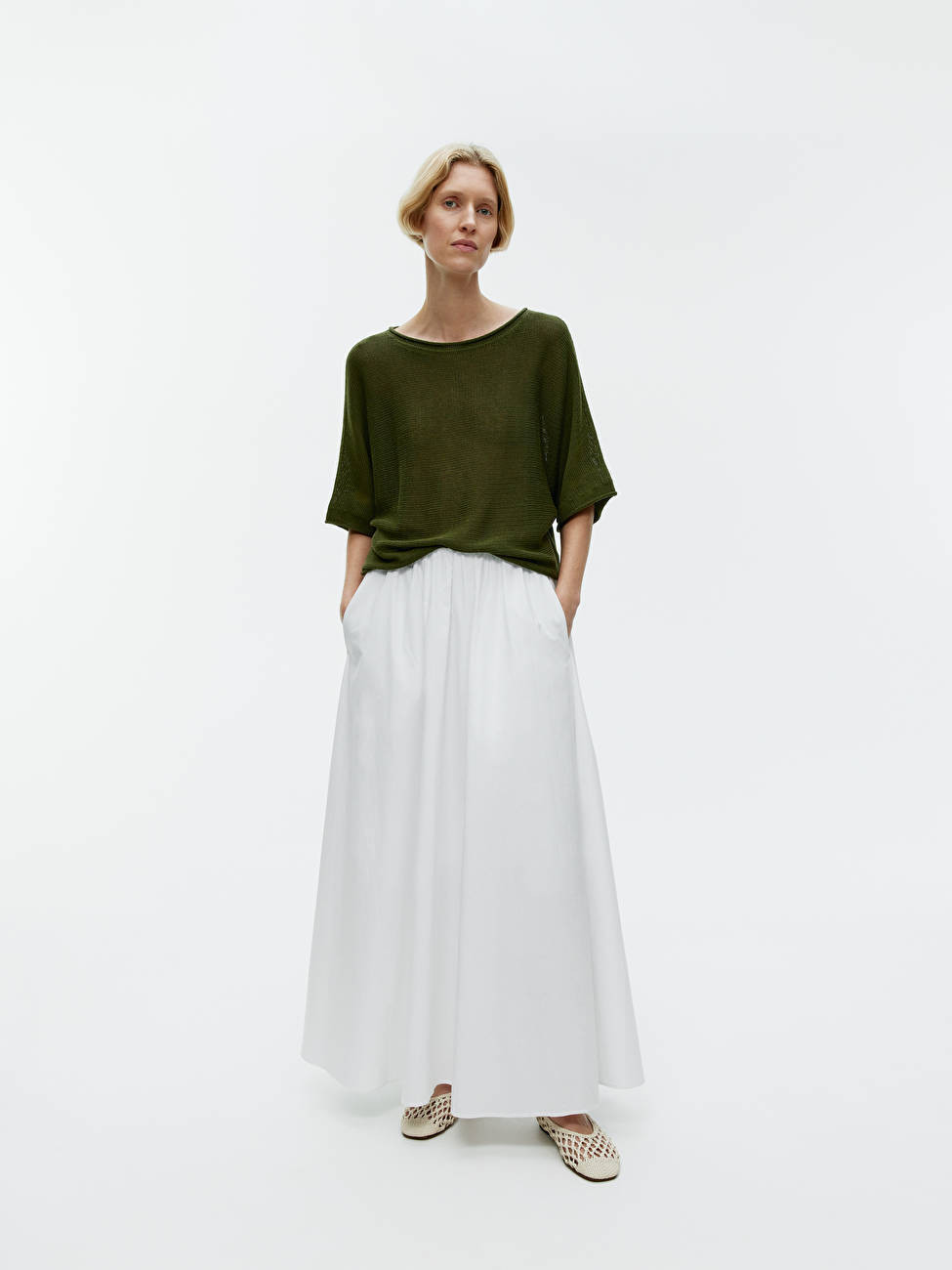 Knitted Cotton Jumper | ARKET (US&UK)