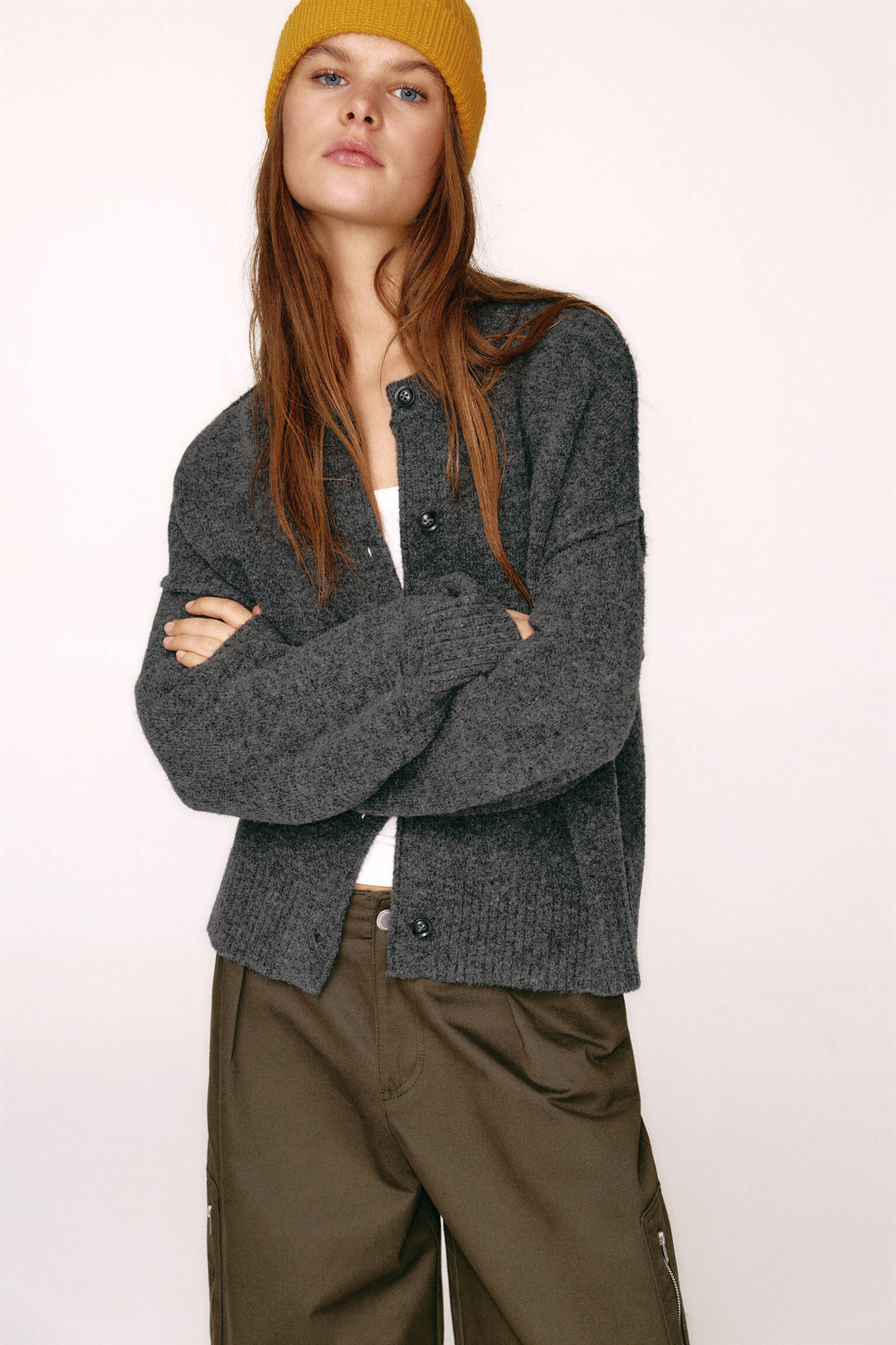 Zachte tricot vest - PULL&BEAR | PULL and BEAR NL