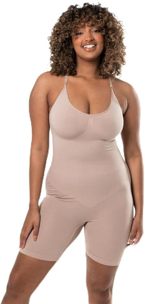 HeyShape Women's Seamless Tummy Control Waist Trainer Bodysuit - Full-Body Sculpting Shapewear wi... | Amazon (US)