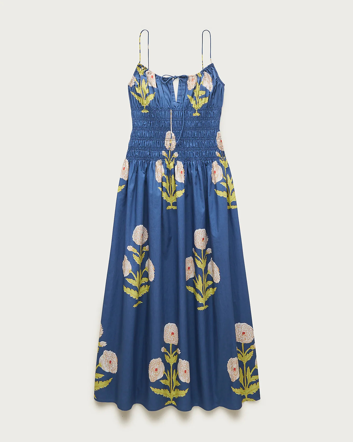Reverie dress in marigold block print | J. Crew US
