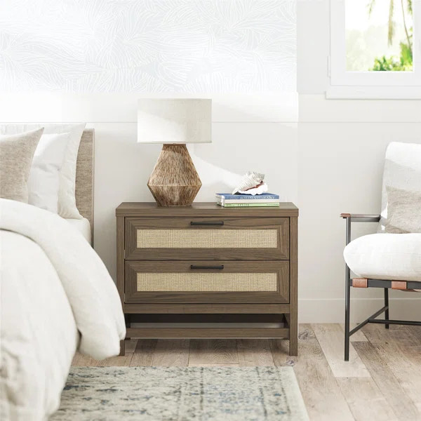 Quonset 2-Drawer Nightstand | Wayfair North America