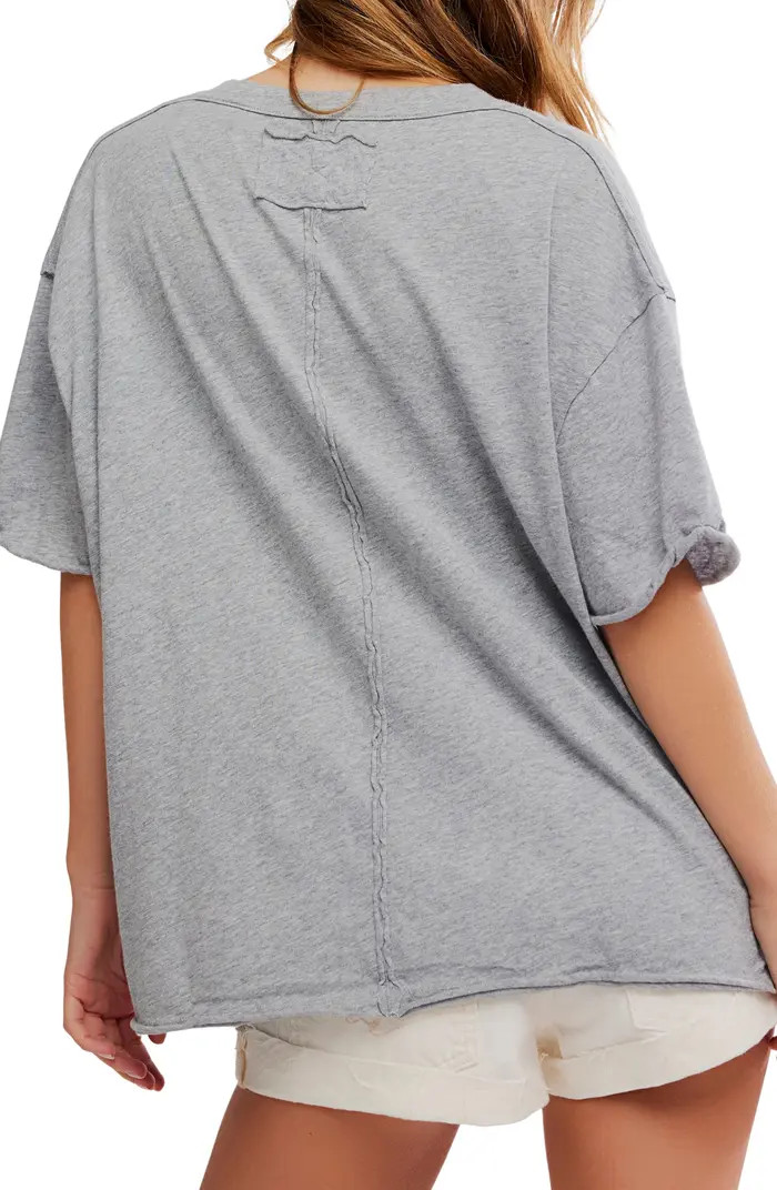 Nina V-Neck Cotton T-Shirt | Nordstrom