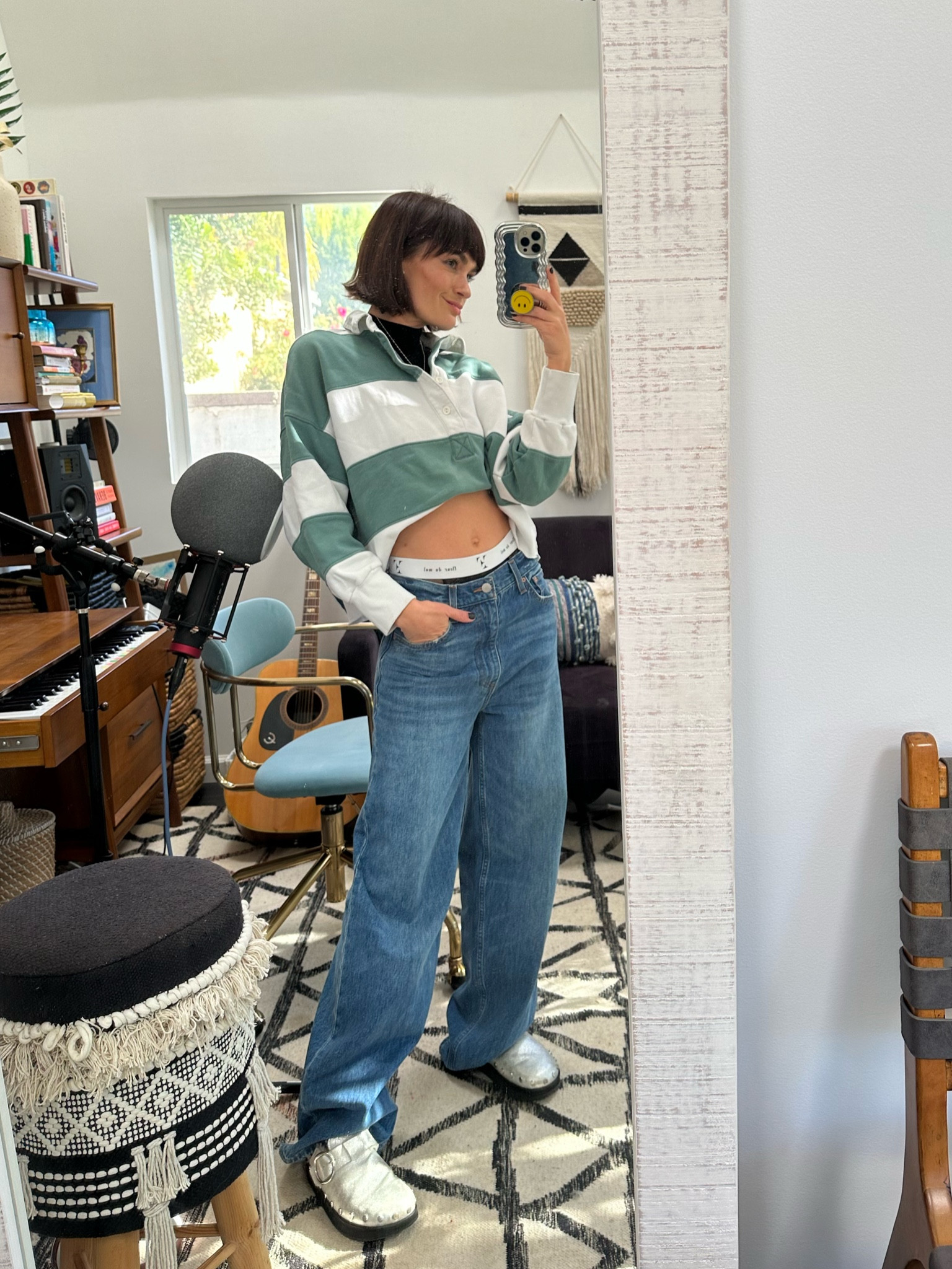 THE FARRAH HI-RISE WIDE JEAN curated on LTK