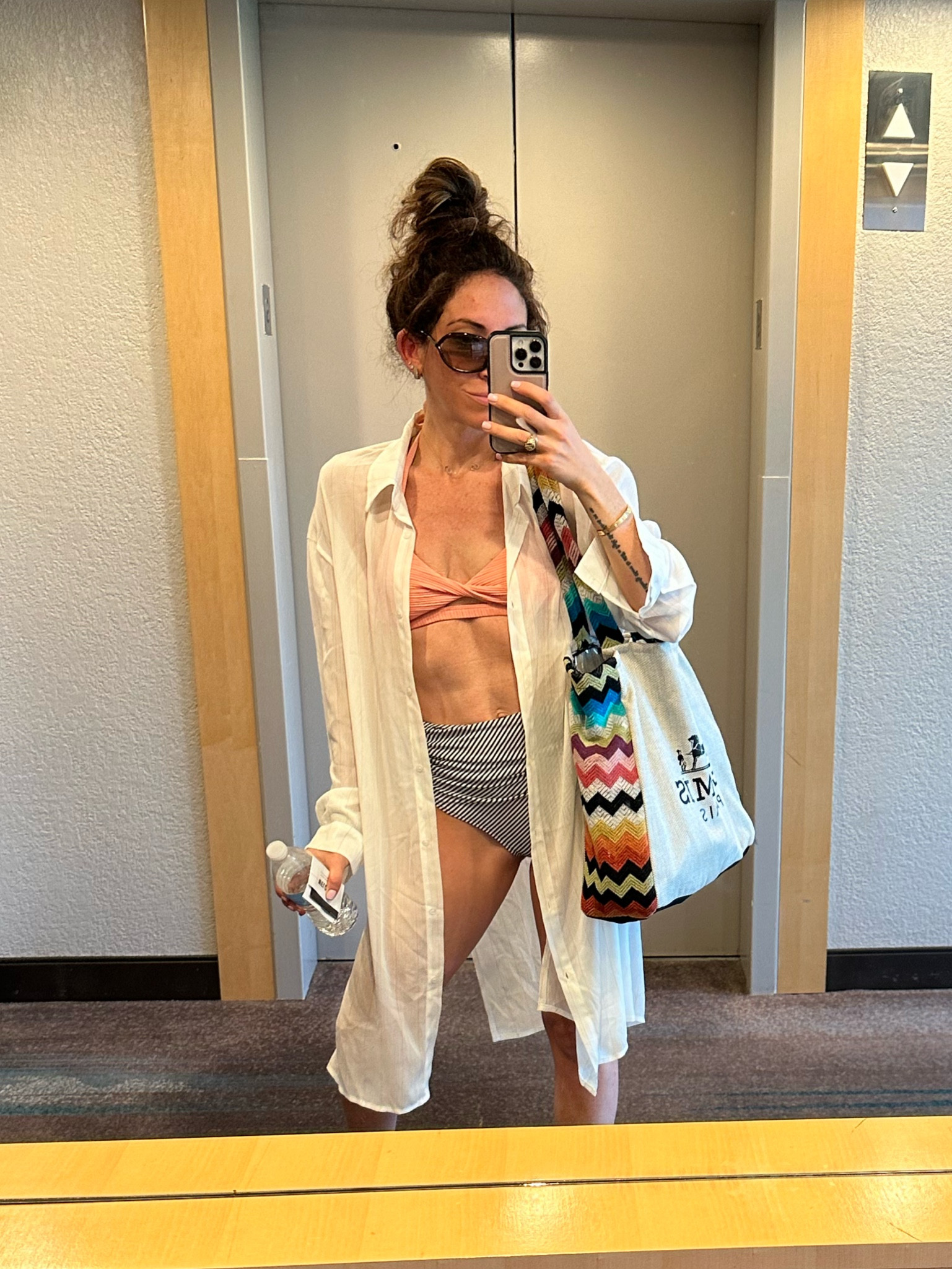 Everything cupshe! I mismatched between the two bikinis linked - the top from one and the bottom from the other. Both great suits though! And both on sale.

Swimwear, coverup, beach wear, bikini, swimsuit 

#LTKSeasonal #LTKswim #LTKsalealert