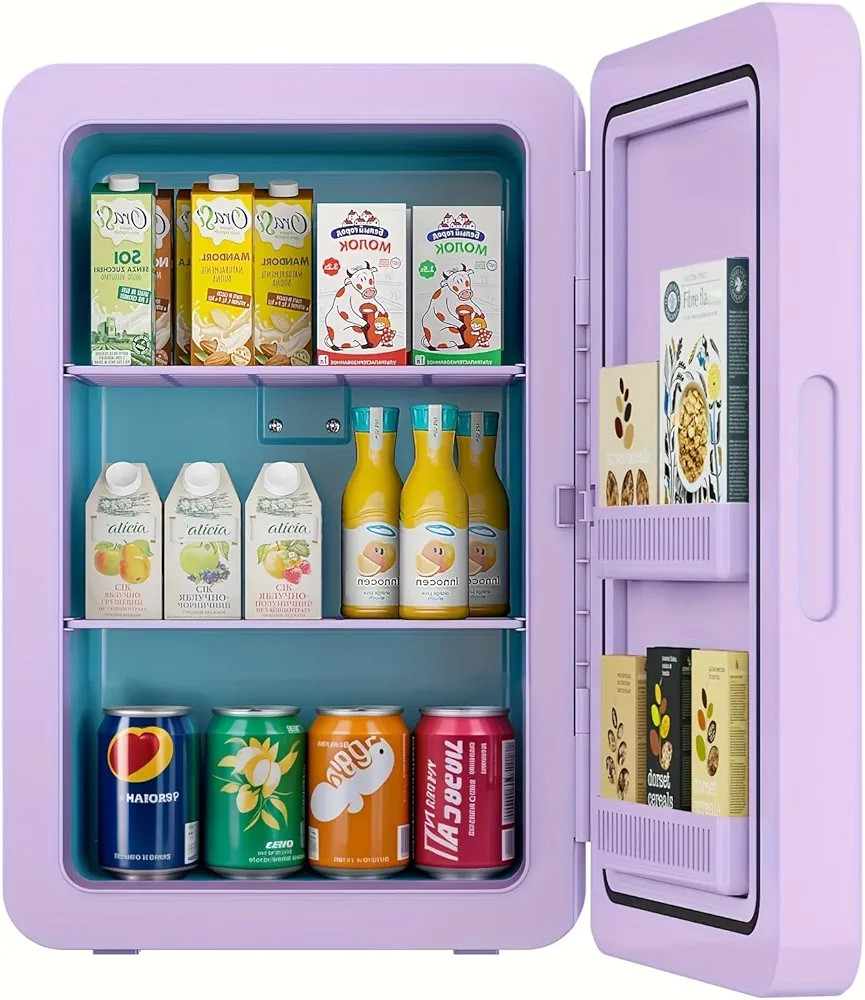 Kikihouse 22L/30Cans Mini Fridge for Bedroom, 12v DC Portable Cooler & Warmer, Mini Refrigerator ... | Amazon (US)