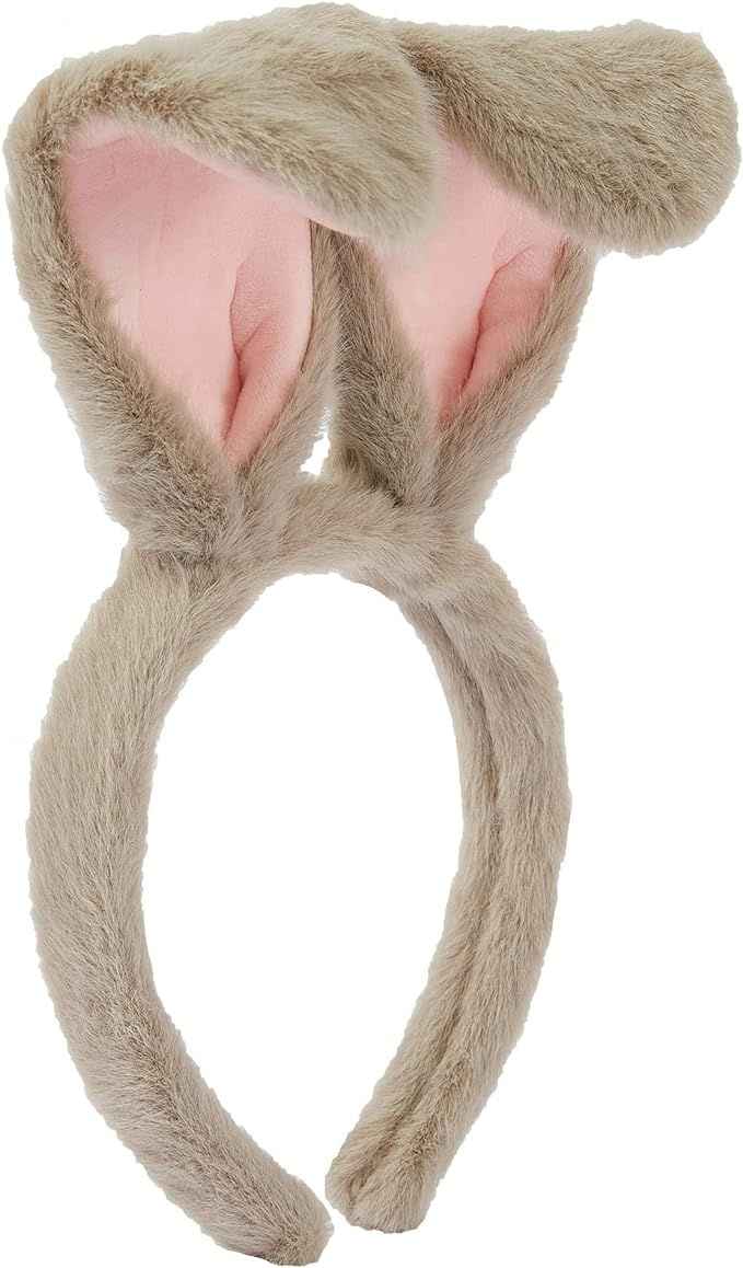 Olivemont Easter bunny ears headband for rabbit pretend play plush costume | Amazon (US)