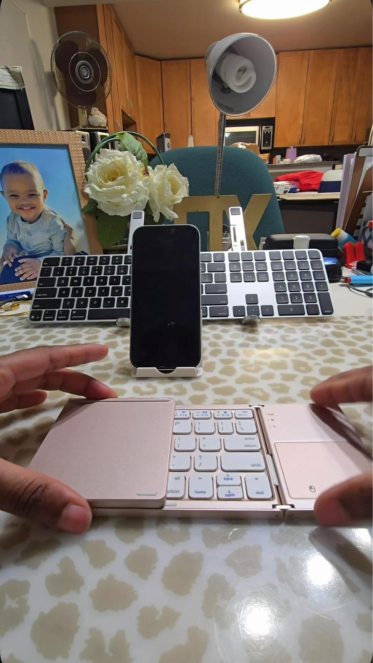 This little portable keypad has become my new travel essential. It connects straight to my phone, so I can work anywhere without pulling out a laptop. Lightweight, smooth touchpad, and perfect for planes, coffee shops, or quick work sessions on the go. Linking it here because it’s worth it.


#TechOnTheGo #PortableWorkspace #PhoneProductivity #TravelGadgets #WorkFromAnywhere
#LTKCyberWeek 

#LTKGiftGuide #LTKTravel