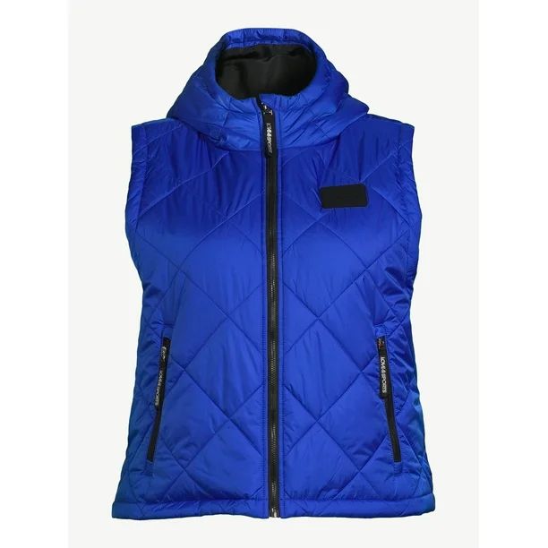 Love & Sports Women's Sleeveless Quilted Puffer Vest | Walmart (US)