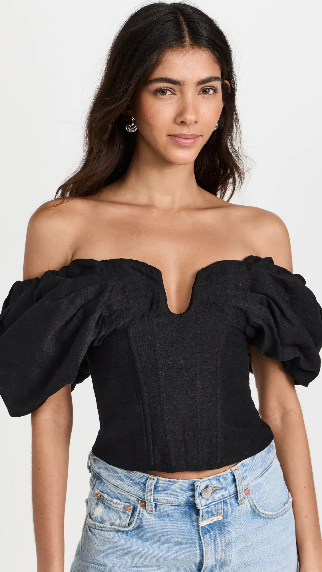 Cult Gaia Samantha Short Sleeve Top | Shopbop | Shopbop
