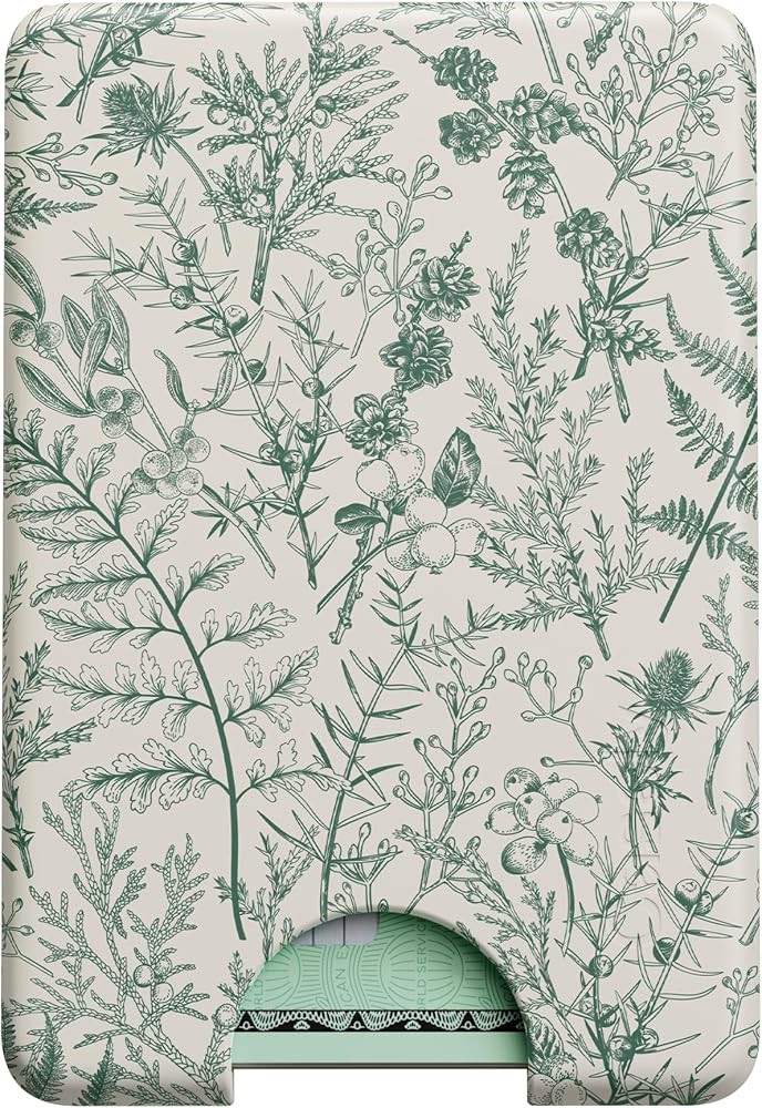 Casely MagWallet | Sage Garden | Green Floral | Slim Wallet Card Holder | Compatible with MagSafe... | Amazon (US)