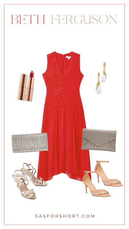 Petite summer wedding guest outfit   Would work for day or evening wedding just depends upon your accessories.
#ltkpetite #petitee

#LTKSeasonal #LTKWedding #LTKStyleTip