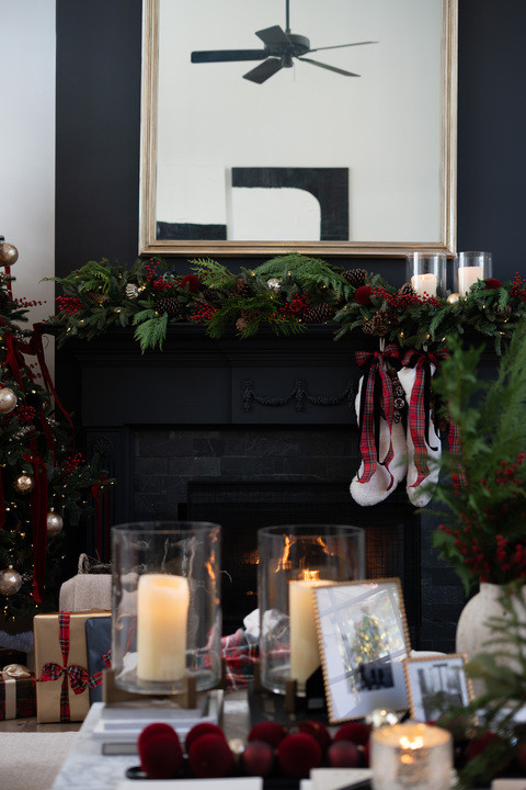 Eep ok I’m obsessed!! The cozy candles, the garlands, the glittery lights—it’s giving elegant Christmas dream!! My living room is straight-up glowing and I can’t deal with how festive and magical it feels in here right now!! 

 #LTKHoliday #LTKSeasonal #LTKHome