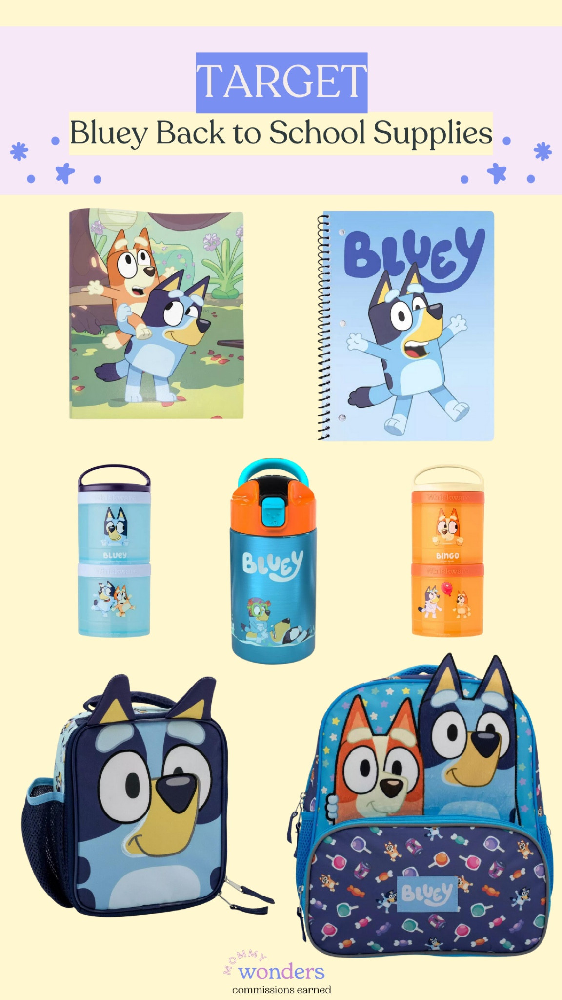 Target has the cutest back to school backpack and supplies that are Bluey themed! 

#LTKKids #LTKBacktoSchool #LTKFindsUnder50