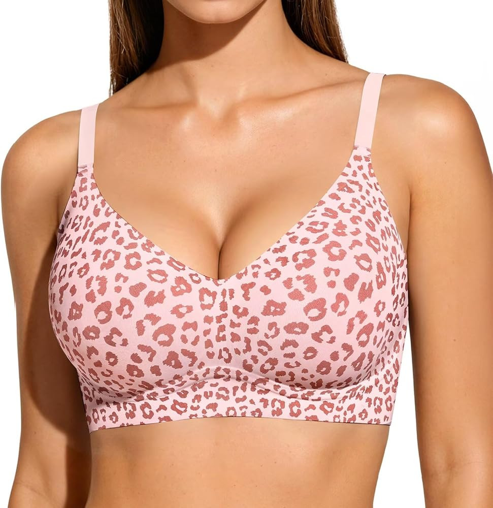 Vertvie Womens Seamless Jelly Bras No Underwire Comfort Push Up Bras Buttery Soft Wireless Bralet... | Amazon (US)