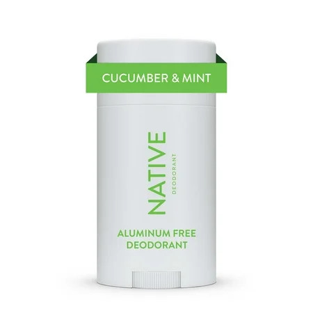 Native Natural Deodorant Cucumber & Mint Aluminum Free 2.65 oz | Walmart (US)