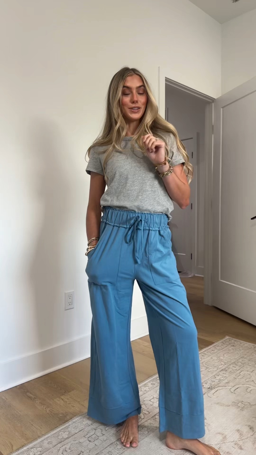 These exact pants are from TikTok shop size xs ( https://www.tiktok.com/t/ZP9SKpBfn2NsL-Gbwc5/) but I found the amazon alternative linked below. Free people look for less!

#LTKootd #LTKSaleAlert #LTKSeasonal