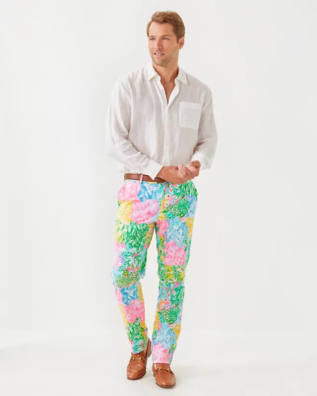34" Men's Stuff Mizner Pant | Lilly Pulitzer | Lilly Pulitzer