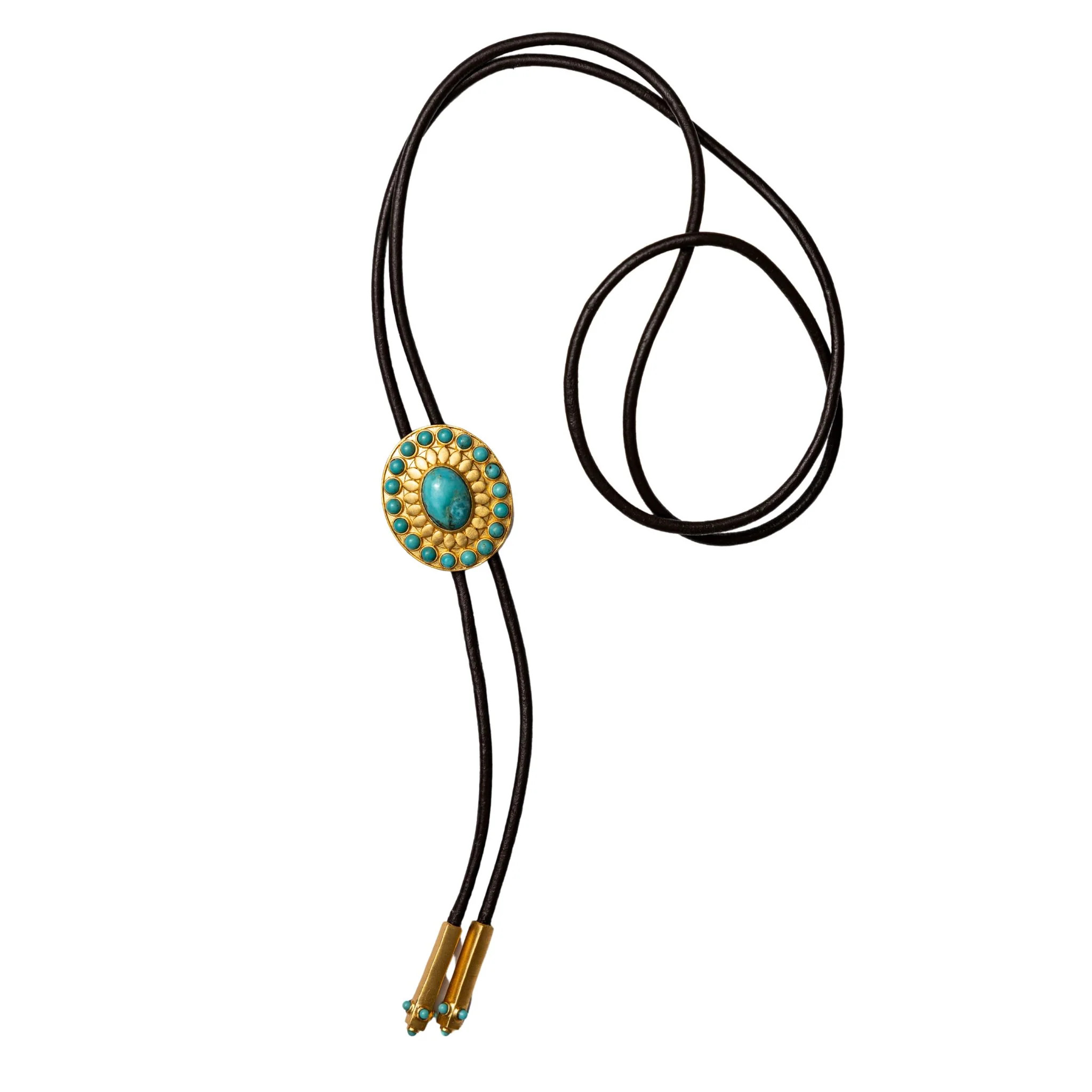 Canyon Sky Turquoise Bolo Tie | Christina Greene 