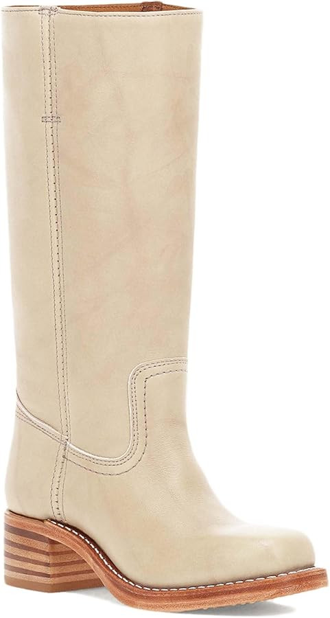 SADDLE Women's Knee High Boots Comfortable Chunky Block Heel Long Boots for Women Casual Square T... | Amazon (US)