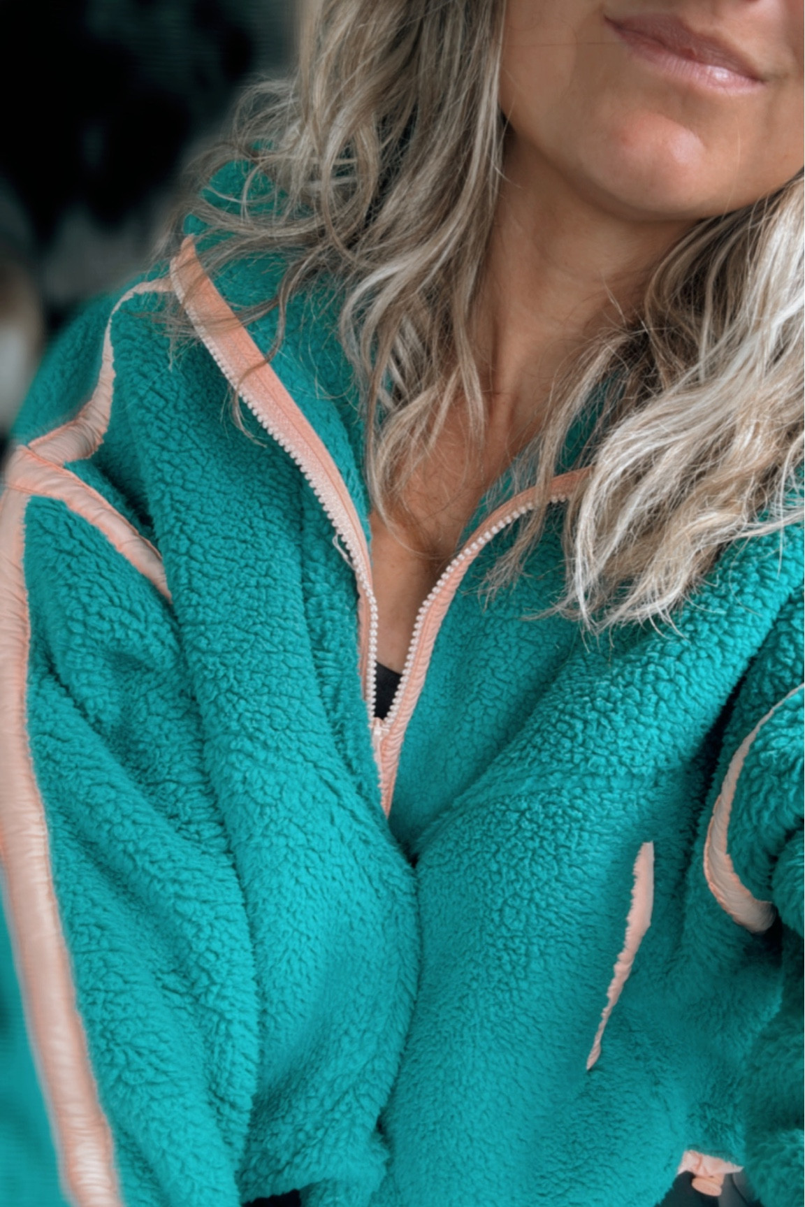 like wearing a blanket! wearing xs 