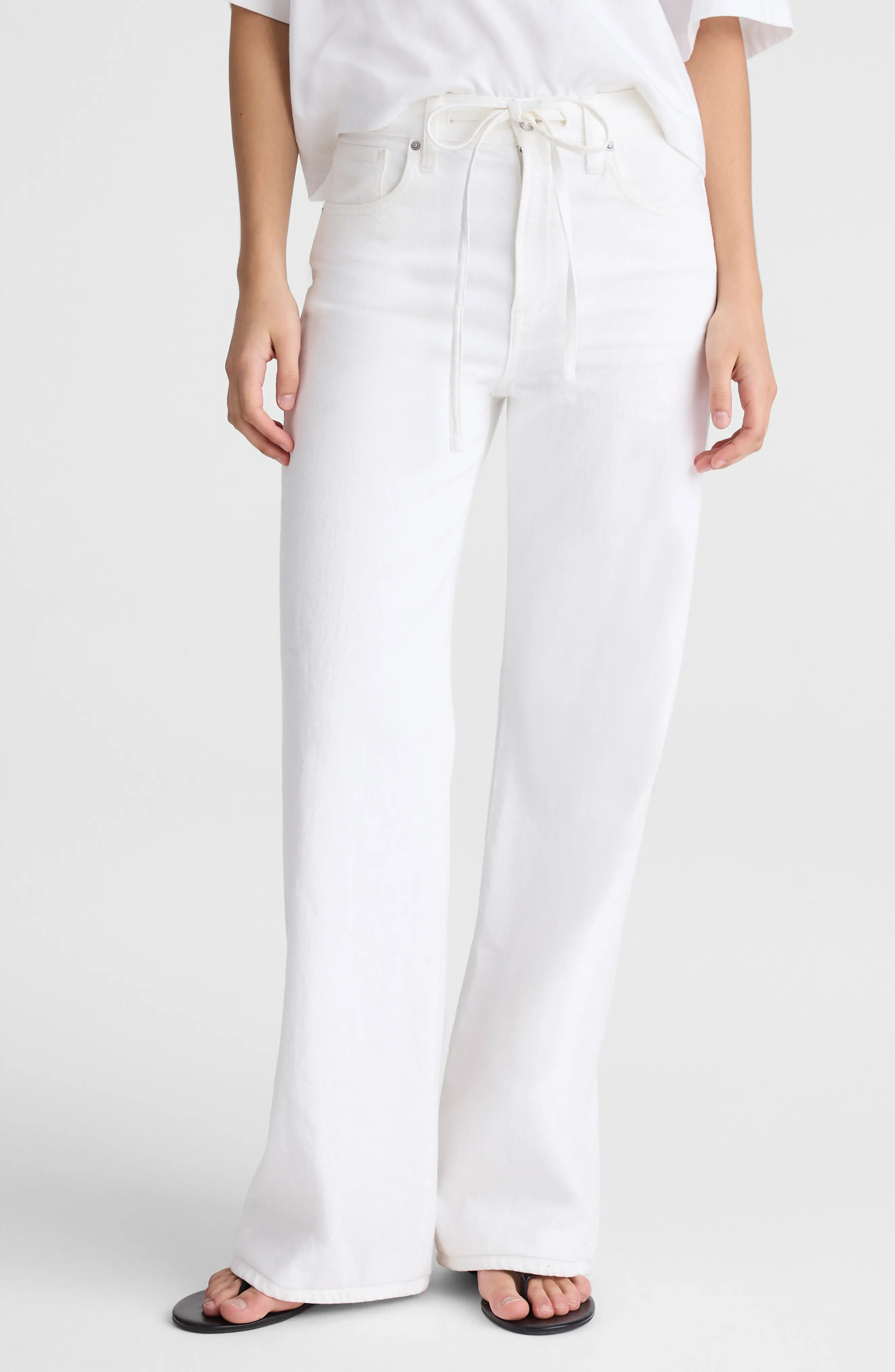 The Ultimate Wide Leg Jeans in Tile White (Women) | Nordstrom | Nordstrom