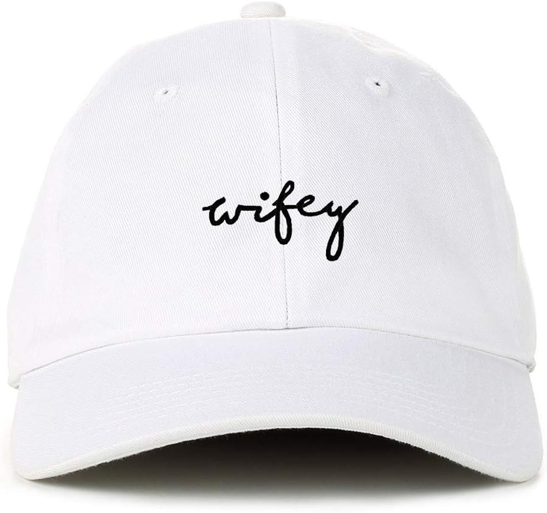Tech Design Wifey Baseball Cap Embroidered Cotton Adjustable Dad Hat | Amazon (US)