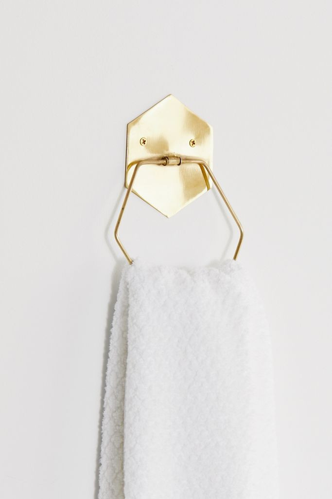 Click for more info about Hexagon Towel Ring