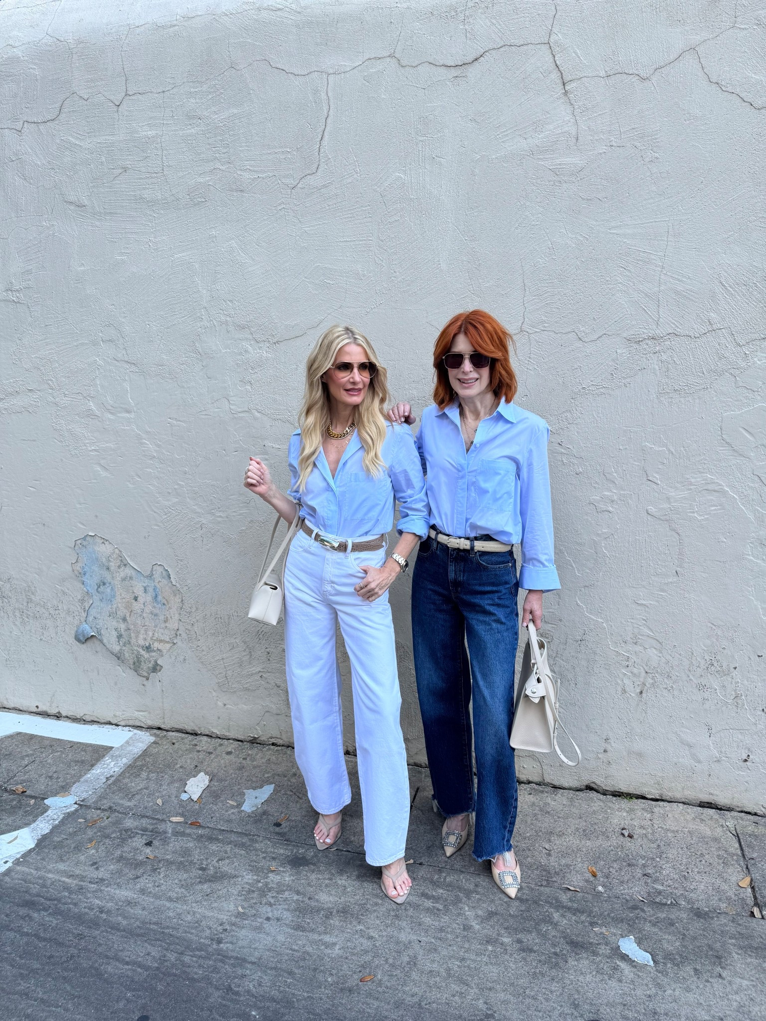 Boyfriend shirts x 2. We love these shirts and the weight for spring and summer. Guess what? They’re on sale! Wearing xs and 23 in jean. 

#LTKSaleAlert #LTKdayinmylife #LTKOver40