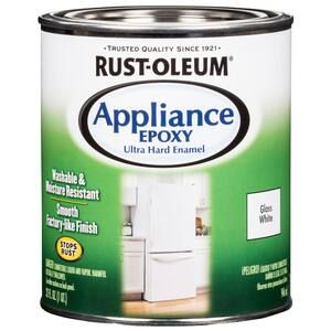 1 qt. Appliance Epoxy Gloss White Interior Enamel Paint | The Home Depot