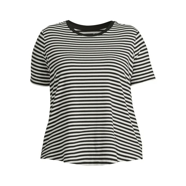 Terra & Sky Women’s Plus Size Crew Tee | Walmart (US)