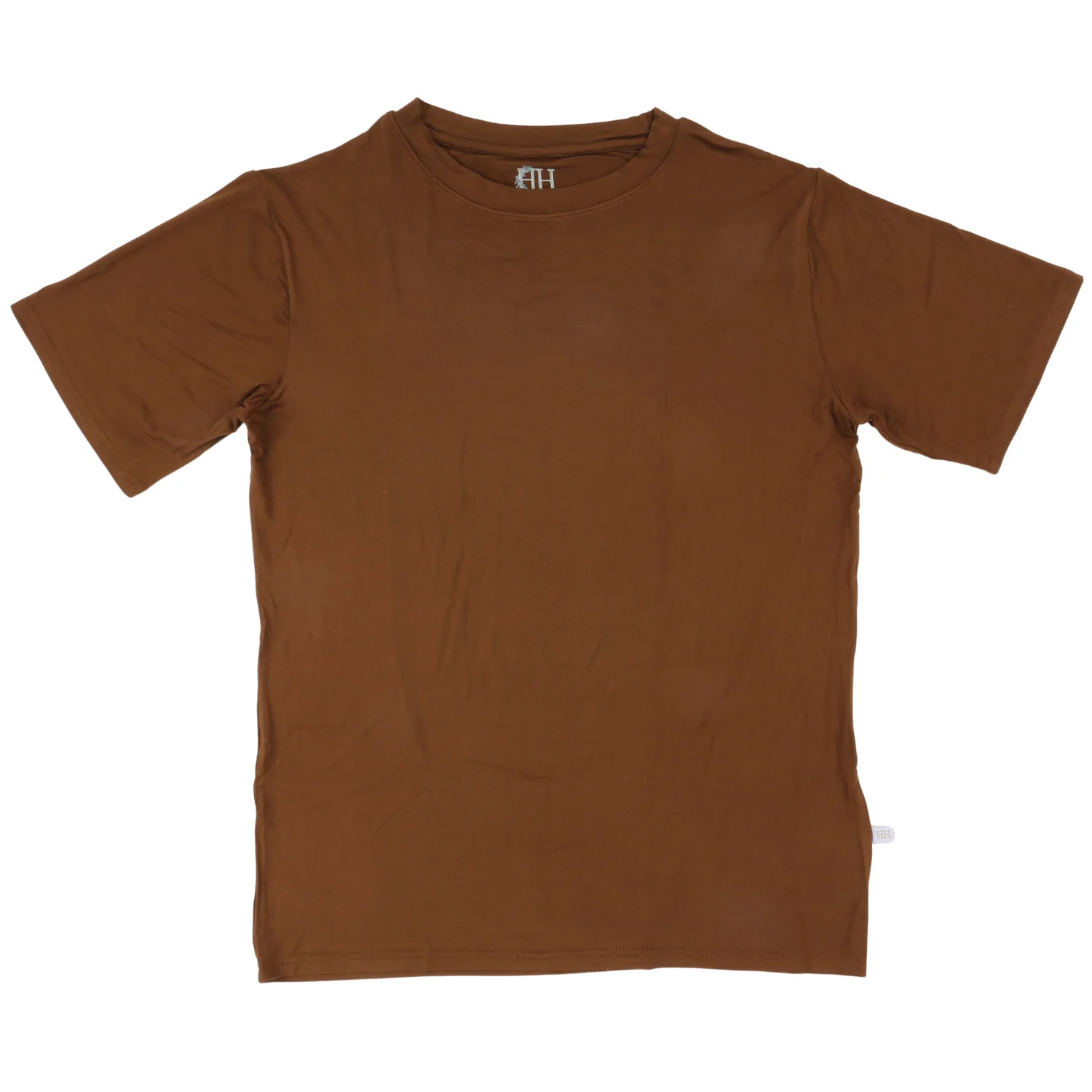 (PRE PURCHASE 2.12) Adult Chocolate Bamboo Tee | Hamner Hill