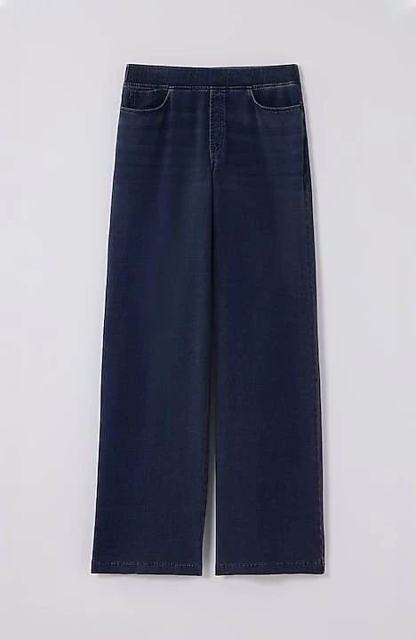 Pure Jill 5-Pocket Knit Wide-Leg Jeans | J. Jill