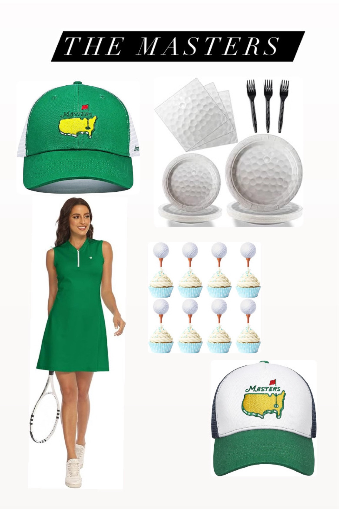 The Masters 
Golf party 
Masters party 
Golf 

#LTKfindsunder50 #LTKparties #LTKover40