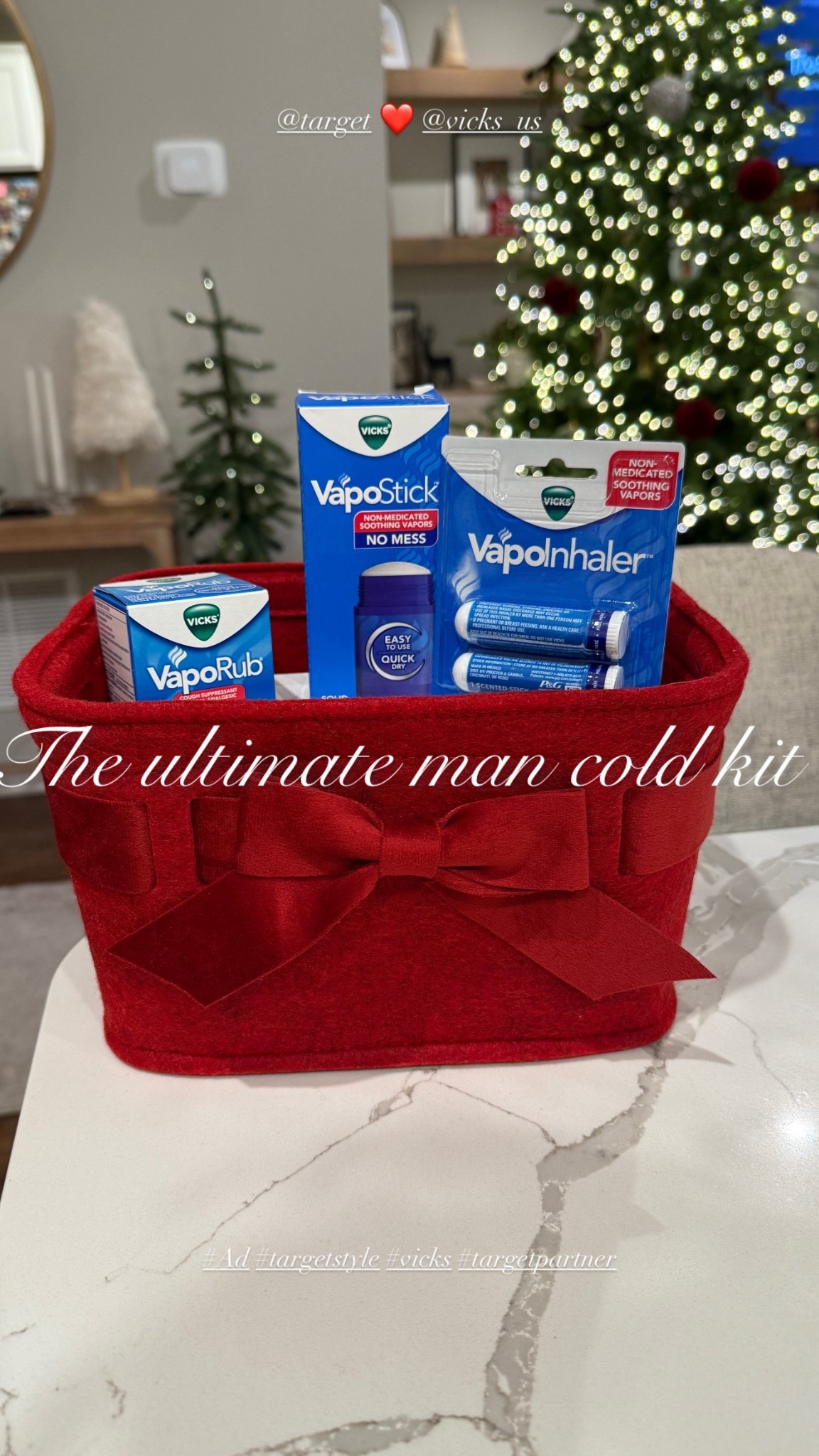#Ad @vicks_us @target #targetstyle #vicks #targetpartner
The ultimate man cold kit ❤️ 
We love Vicks! 