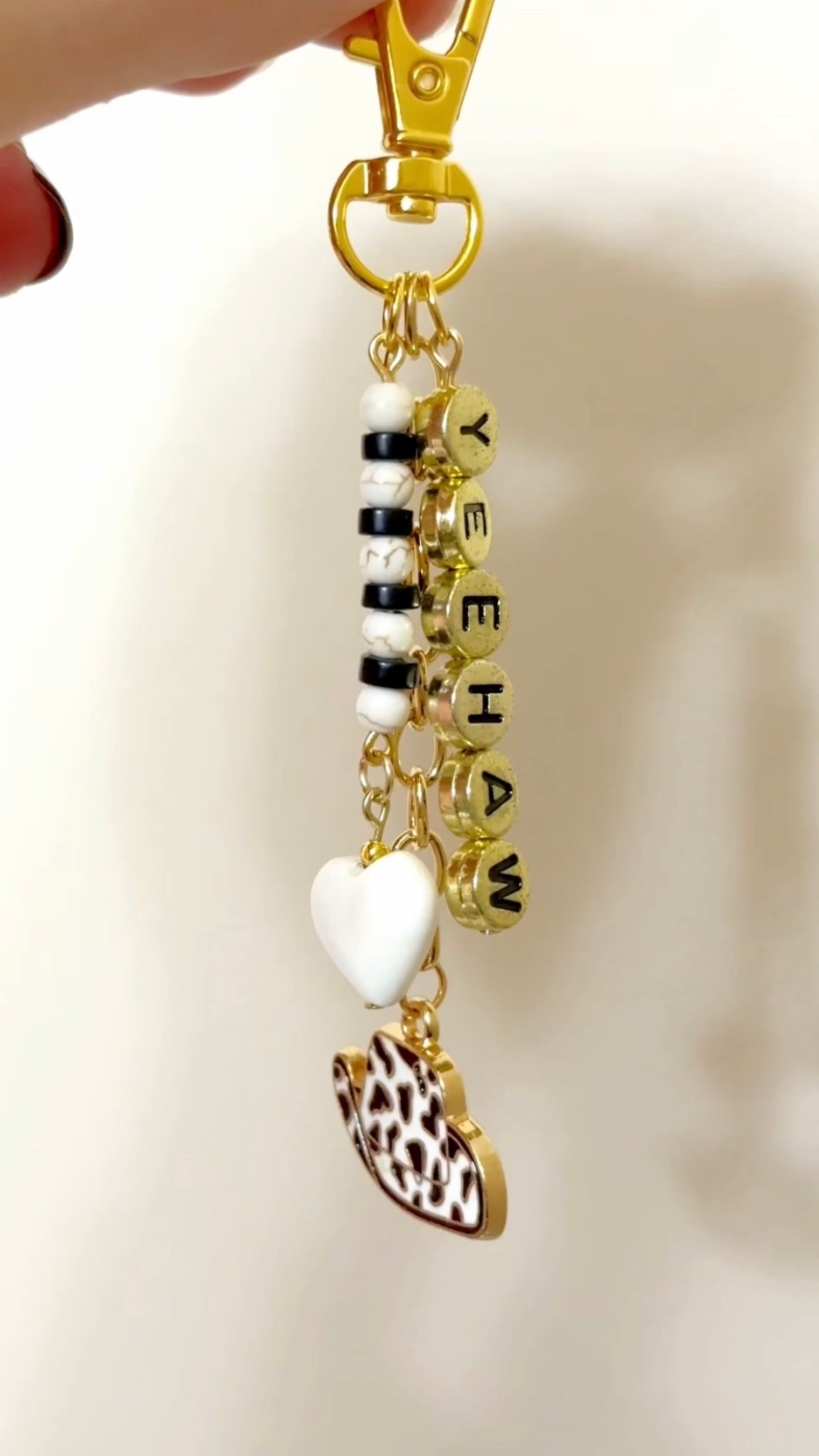 DIY cowgirl-inspired keychain🐄 Tutorial is a few posts back!

#LTKHome #LTKSeasonal #LTKBeauty